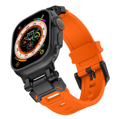 TECH-PROTECT DELTA PRO ARMBAND FÜR APPLE WATCH 6 / 7 / 8 / 9 / 10 / SE / ULTRA 1 / 2 (44 / 45 / 46 / 49 MM) ORANGE/ SCHWARZ