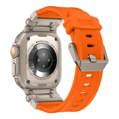 TECH-PROTECT DELTA PRO ARMBAND FÜR APPLE WATCH 6 / 7 / 8 / 9 / 10 / SE / ULTRA 1 / 2 (44 / 45 / 46 / 49 MM) ORANGE/TITAN