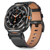 TECH-PROTECT DELTA PRO ARMBAND FÜR SAMSUNG GALAXY WATCH ULTRA (47 MM) LEDER SCHWARZ