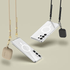 TECH-PROTECT FLEXAIR KETTENHÜLLE MAGSAFE GALAXY S25 ULTRA SCHWARZ & TAUPE