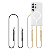 TECH-PROTECT FLEXAIR KETTENHÜLLE MAGSAFE GALAXY S25 ULTRA SCHWARZ & TAUPE