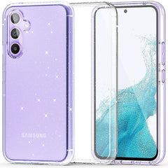 TECH-PROTECT FLEXAIR HYBRID GALAXY S23 FE GLITTER HÜLLE