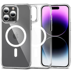 HÜLLE FÜR IPHONE 15 PRO MAGSAFE HEYCASE AIR DEFENSE KLAR