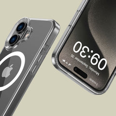 HÜLLE FÜR IPHONE 16 TECH-PROTECT FLEXAIR HYBRID MAGSAFE KLAR