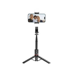 SELFIE-STANGE TECH-PROTECT L05S DRAHTLOSE SELFIE-STANGE STATIV & LED-LICHT SCHWARZ