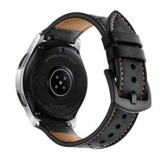 HEBEBAND LEDER SAMSUNG GALAXY WATCH 46MM SCHWARZ