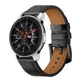 HEBEBAND LEDER SAMSUNG GALAXY WATCH 46MM SCHWARZ
