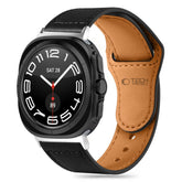 TECH-PROTECT LEATHERFIT SAMSUNG GALAXY WATCH ULTRA (47MM) SCHWARZ