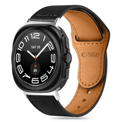 TECH-PROTECT LEATHERFIT SAMSUNG GALAXY WATCH ULTRA (47MM) SCHWARZ