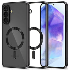 TECH-PROTECT MAGFLEX MAGSAFE GALAXY A56 5G SCHWARZ GLÄNZEND HÜLLE