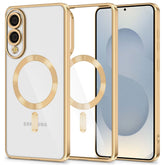 TECH-PROTECT MAGFLEX MAGSAFE GALAXY S25 EDGE SCHIMMERND GOLD HÜLLE