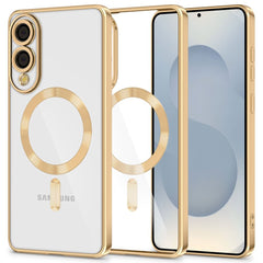 TECH-PROTECT MAGFLEX MAGSAFE GALAXY S25 EDGE SCHIMMERND GOLD HÜLLE