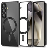 TECH-PROTECT MAGFLEX MAGSAFE GALAXY S25 SCHWARZ GLÄNZEND HÜLLE