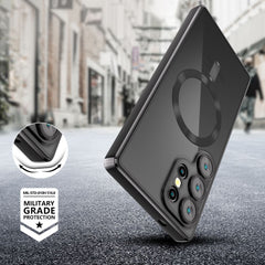 TECH-PROTECT MAGFLEX MAGSAFE HÜLLE GALAXY S25 ULTRA GLANZ SCHWARZ