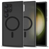 HÜLLE FÜR GALAXY S23 ULTRA HEYCASE MAGSAFE MATTE SCHWARZ