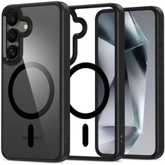 TECH-PROTECT MAGMAT MAGSAFE GALAXY S25 SCHWARZ/KLAR