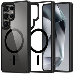 TECH-PROTECT MAGMAT MAGSAFE GALAXY S25 ULTRA SCHWARZ/KLAR