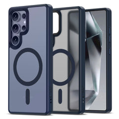 TECH-PROTECT MAGMAT MAGSAFE GALAXY S25 ULTRA MATTE NAVY HÜLLE