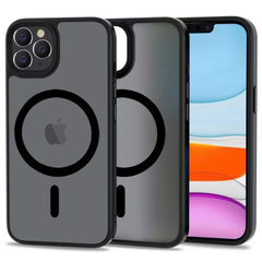 HÜLLE FÜR IPHONE 11 PRO MAX HEYCASE MAGSAFE MATTE SCHWARZ