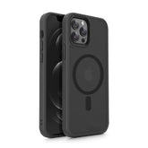 HÜLLE FÜR IPHONE 12/12 PRO MAGSAFE HEYCASE MATTE SCHWARZ