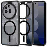 TECH-PROTECT MAGMAT MAGSAFE SCHUTZ FÜR NOTHING PHONE 3A PRO SCHWARZ/KLAR