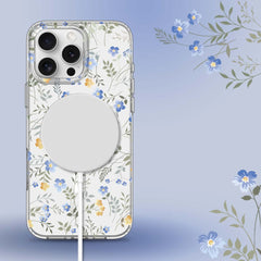 HÜLLE FÜR IPHONE 16 PRO TECH-PROTECT MAGMOOD MAGSAFE FRÜHLINGSBLUMEN