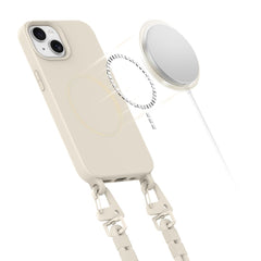 TECH-PROTECT MAGNECKLACE MAGSAFE IPHONE 14 COSMIC LATTE HÜLLE