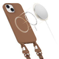 TECH-PROTECT MAGNECKLACE MAGSAFE IPHONE 15 SCHOKOLADENBRAUN