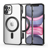 HÜLLE FÜR IPHONE 11 HEYCASE MAGSHINE MAGSAFE SCHWARZ