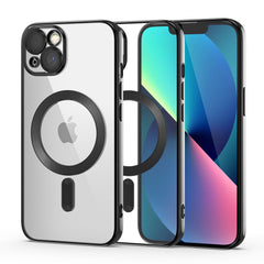 HÜLLE FÜR IPHONE 13 HEYCASE MAGSHINE MAGSAFE SCHWARZ