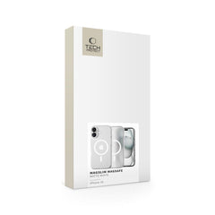 HÜLLE FÜR IPHONE 16 TECH-PROTECT MAGSLIM MAGSAFE MATTE/WEISS