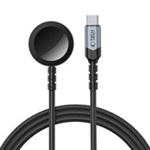 TECH-PROTECT MC01 ULTRABOOST MAGNETISCHER LADEKABEL TYPE-C 120CM APPLE WATCH SCHWARZ