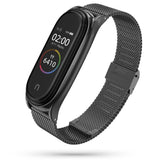 REMEN FÜR XIAOMI MI BAND 5 / 6 / 6 NFC DOOP MILANESER LOOP SCHWARZ
