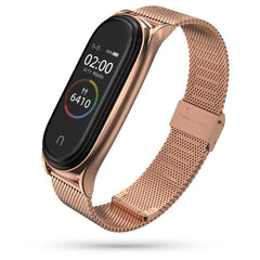 REMEN FÜR XIAOMI MI SMART BAND 5 / 6 / 6 NFC DOOP MILANESER LOOP ROSEGOLD