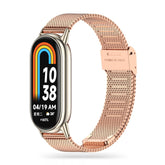 REMEN FÜR XIAOMI MI BAND 8 / 9 / NFC DOOP MILANESER LOOP ROSEGOLD