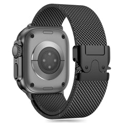 TECH-PROTECT MILANO ARMBAND APPLE WATCH 6 / 7 / 8 / 9 / 10 / SE / ULTRA 1 / 2 (44 / 45 / 46 / 49 MM) SCHWARZ