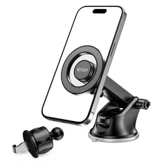 TECH-PROTECT N51 MAGNETISCHER MAGSAFE AUTOHALTER FÜR DASHBOARD & BELÜFTUNG SCHWARZ