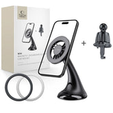 HANDYHALTERUNG FÜR DAS AUTO TECH-PROTECT N56 MAGNETIC MAGSAFE ARMATURENBRETT UNRG & BELÜFTUNG AUTOHALTERUNG SCHWARZ