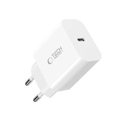 TECH-PROTECT NC20W 1-PORT NETZLADEGERÄT PD20W + LIGHTNING-KABEL WEISS