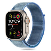 TECH-PROTECT NYLON APPLE WATCH 6 / 7 / 8 / 9 / 10 / SE (40 / 41 / 42 MM) BABYBLAU