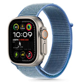 TECH-PROTECT NYLON UHRBAND APPLE WATCH 6 / 7 / 8 / 9 / 10 / SE / ULTRA 1 / 2 (44 / 45 / 46 / 49 MM) BABYBLAU