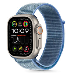 TECH-PROTECT NYLON UHRBAND APPLE WATCH 6 / 7 / 8 / 9 / 10 / SE / ULTRA 1 / 2 (44 / 45 / 46 / 49 MM) BABYBLAU