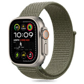 TECH-PROTECT NYLON ARM BAND APPLE WATCH 6 / 7 / 8 / 9 / 10 / SE / ULTRA 1 / 2 (44 / 45 / 46 / 49 MM) CARGO KHAKI