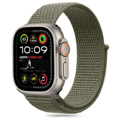 TECH-PROTECT NYLON ARM BAND APPLE WATCH 6 / 7 / 8 / 9 / 10 / SE / ULTRA 1 / 2 (44 / 45 / 46 / 49 MM) CARGO KHAKI