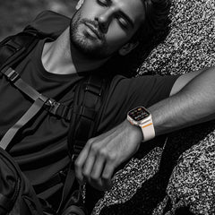 TECH-PROTECT NYLON SCHLIESSER APPLE WATCH 6 / 7 / 8 / 9 / 10 / SE / ULTRA 1 / 2 (44 / 45 / 46 / 49 MM) TITAN