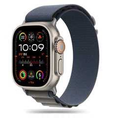 REMEN FÜR DOOP ALPINE EVEREST APPLE WATCH 6 / 7 / 8 / 9 / 10 / SE / ULTRA 1 / 2 (44 / 45 / 46 / 49 MM) NAVY / GRAU