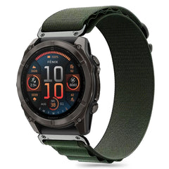 TECH-PROTECT NYLON ARMBAND FÜR GARMIN FENIX 5X / 5X PLUS / 6X / 6X PRO / 7X / 8 (51 MM) OLIVGRÜN