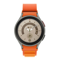 HEBEBAND NYLON FÜR SAMSUNG GALAXY WATCH 4 / 5 / 5 PRO / 6 / 7 / FE ORANGE