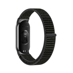 NYLONARMBAND FÜR XIAOMI MI BAND 8 / 9 / NFC HEYBAND NYLON SCHWARZ