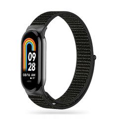 NYLONARMBAND FÜR XIAOMI MI BAND 8 / 9 / NFC HEYBAND NYLON SCHWARZ